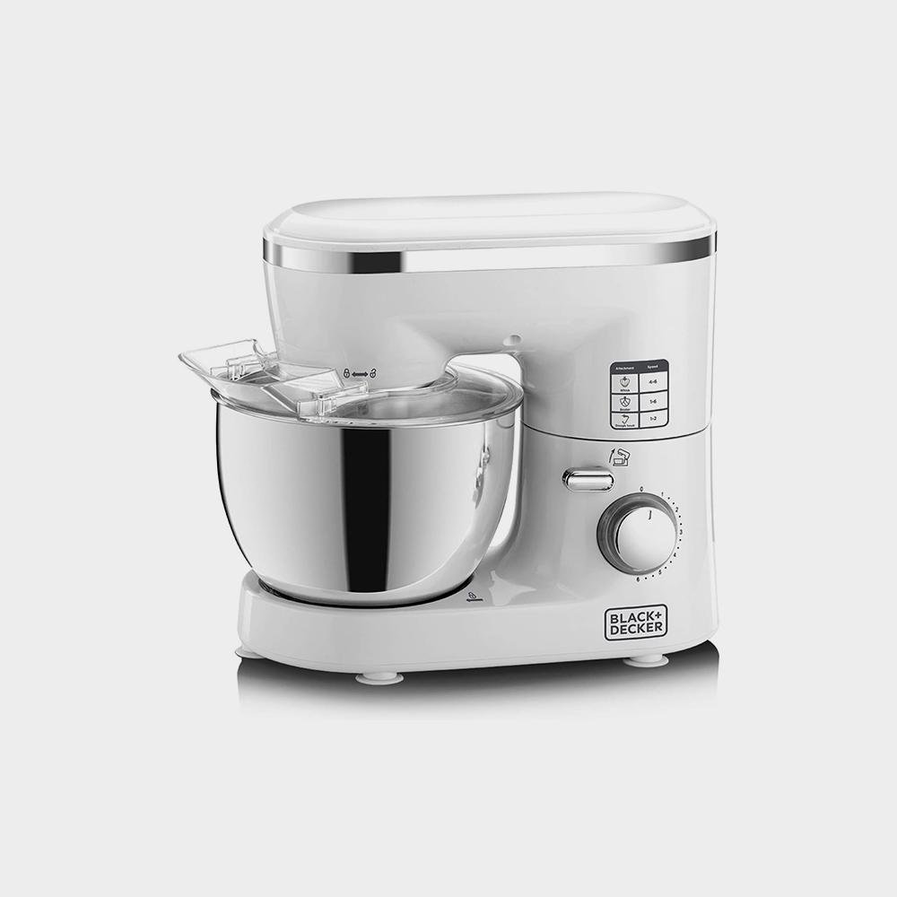 ماكينة خلاط المطبخ، قوة 1000 واط، سعة كبيرة 4 لتر، وعاء من الفولاذ المقاوم للصدأ - الصورة 3